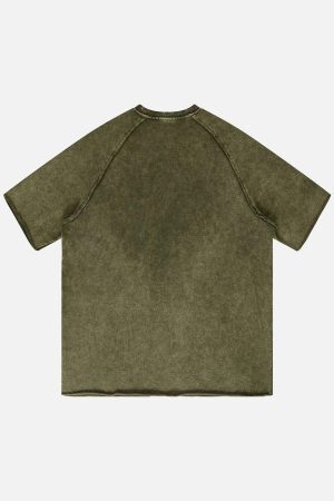 Concert Outfit Solid Washed Essential Tee