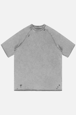 Concert Outfit Solid Washed Essential Tee