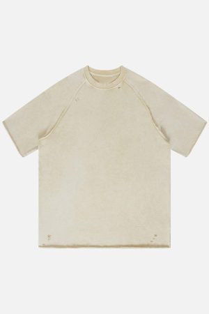 Concert Outfit Solid Washed Essential Tee