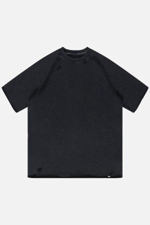 Concert Outfit Solid Washed Essential Tee