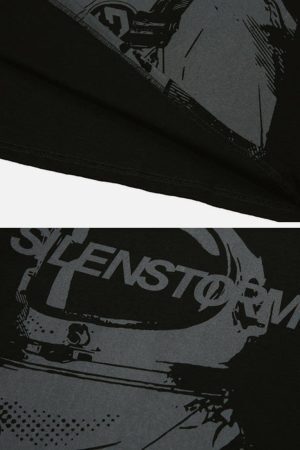 Concert Outfit Space Astronaut Graphic Cotton Tee