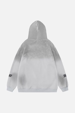 Concert Outfit Speed Graphic Washed Racing Hoodie