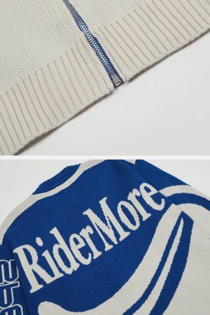 Concert Outfit SPEED' Print Cardigan