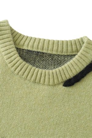 Concert Outfit Spider Distressed Oversized Sweater