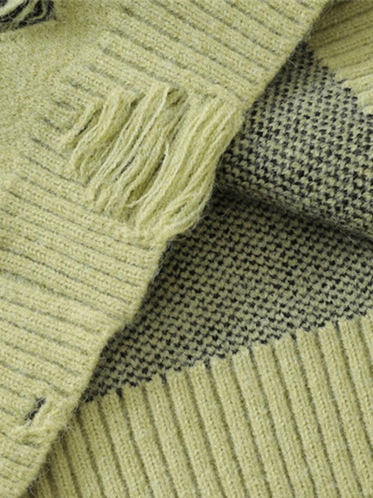 Concert Outfit Spider Distressed Oversized Sweater Concert Outfit Spider Distressed Oversized Sweater