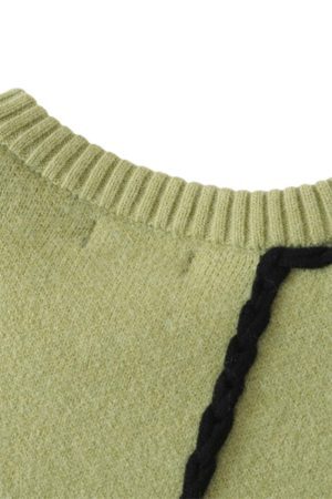 Concert Outfit Spider Distressed Oversized Sweater