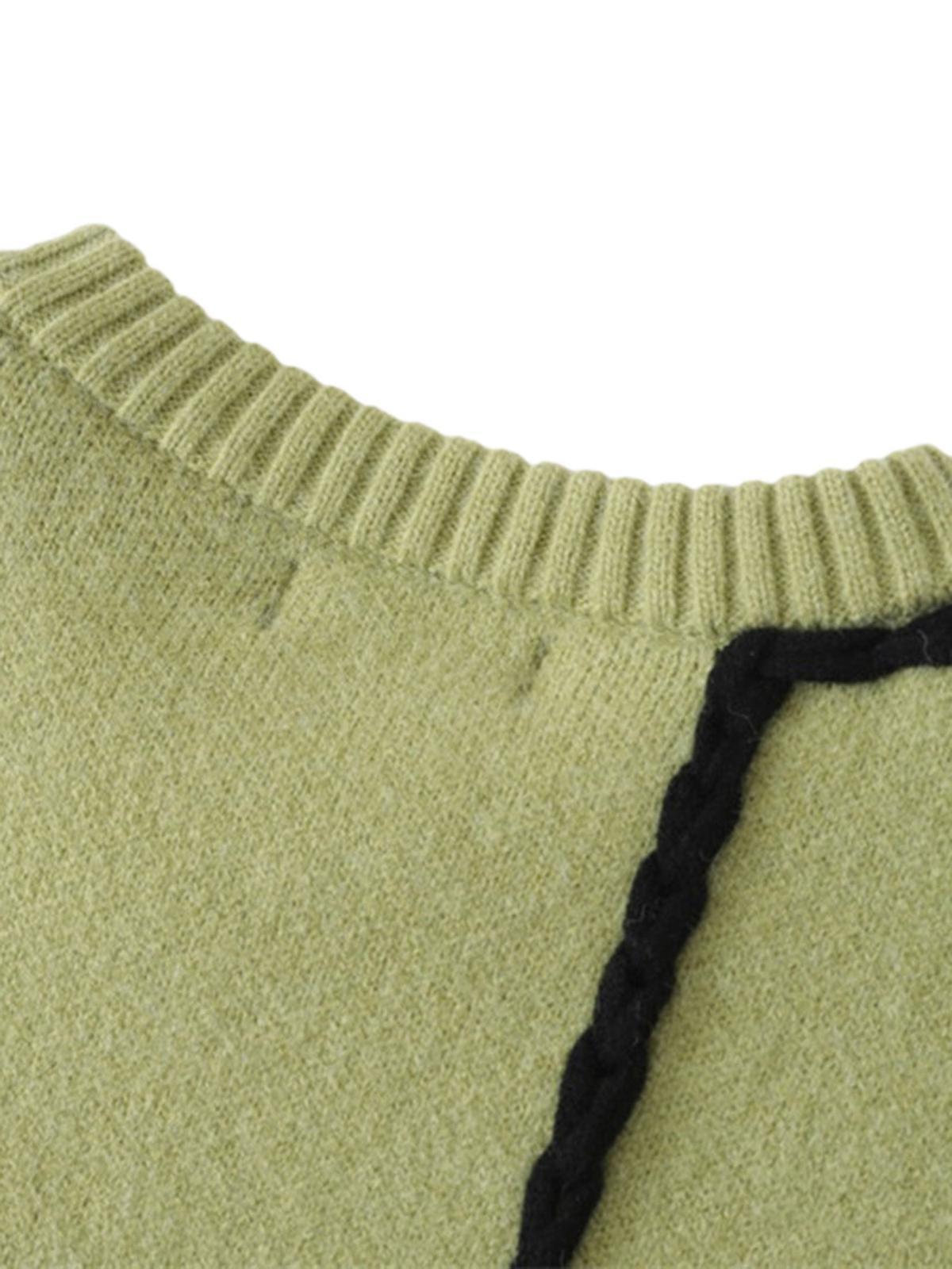 Concert Outfit Spider Distressed Oversized Sweater Concert Outfit Spider Distressed Oversized Sweater