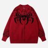 Concert Outfit Spider Loose Sweater Coat
