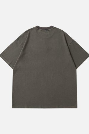 Concert Outfit Spider Print Washed Tee