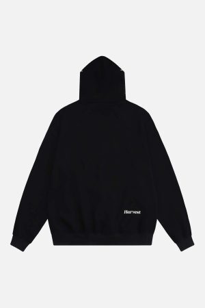 Concert Outfit Spider Web Embroidery Eye Viewable Hoodie