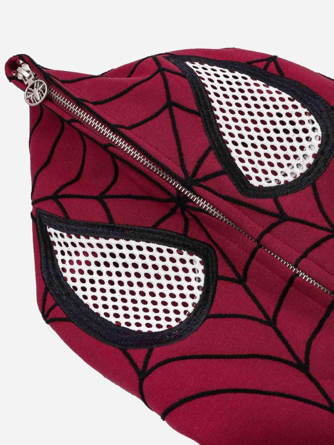 Concert Outfit Spider Web Embroidery Eye Viewable Hoodie Concert Outfit Spider Web Embroidery Eye Viewable Hoodie