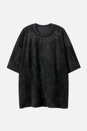 Concert Outfit Spine Skeleton Print Tee