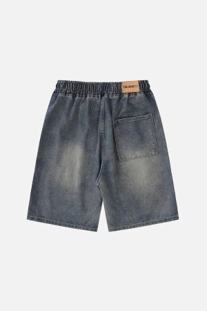 Concert Outfit Splash Ink Star Jorts