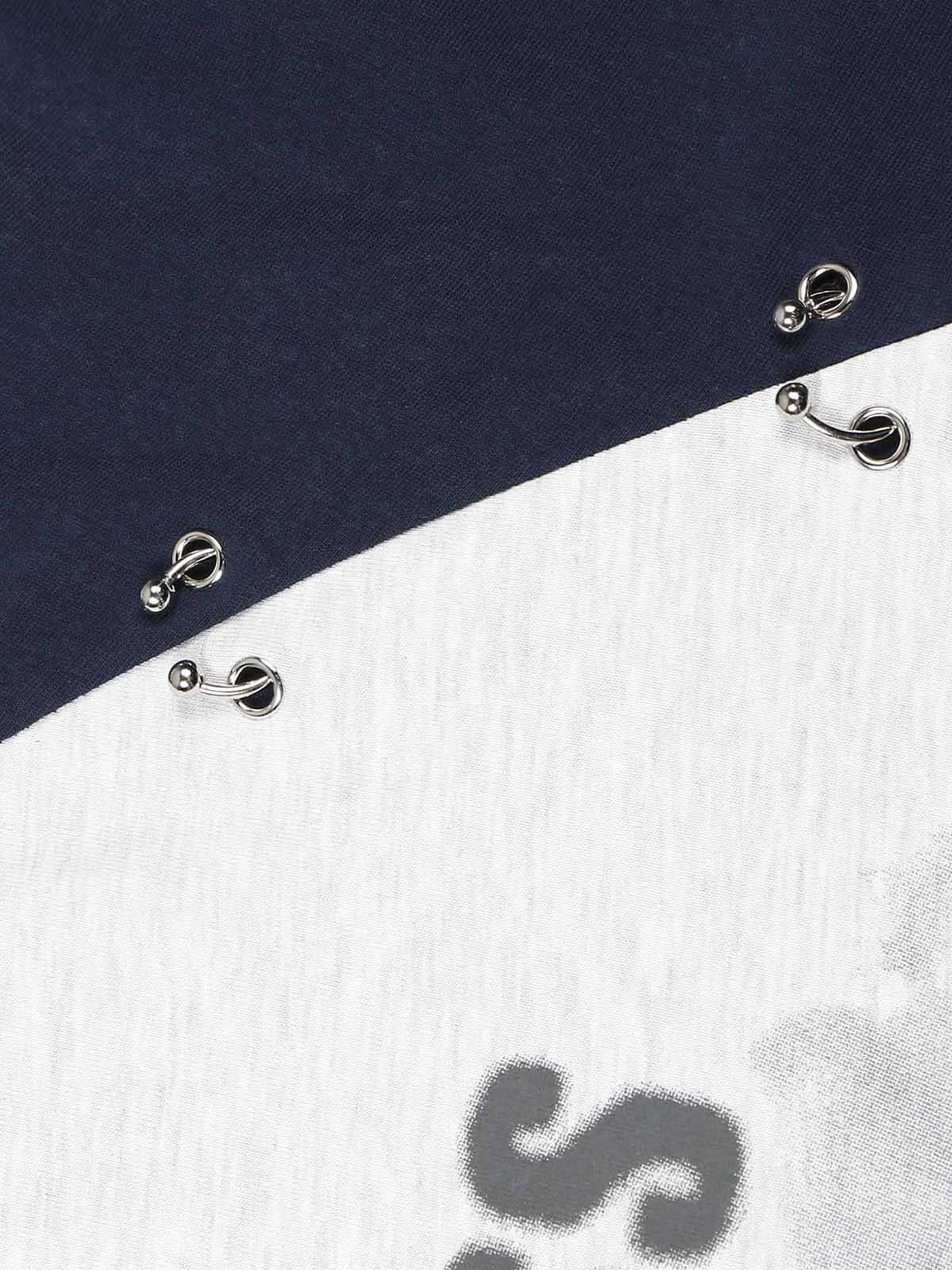 Concert Outfit Splatter Eyelet Studded Long Sleeve T-Shirt Concert Outfit Splatter Eyelet Studded Long Sleeve T-Shirt