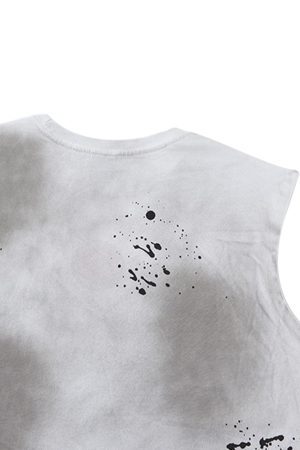 Concert Outfit Splatter Paint Necklace Vest