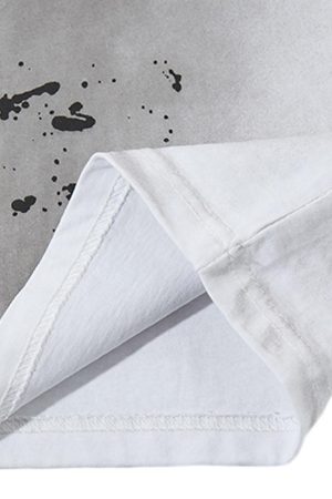 Concert Outfit Splatter Paint Necklace Vest