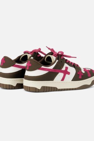 Concert Outfit Splicing Skateboard Sneakers