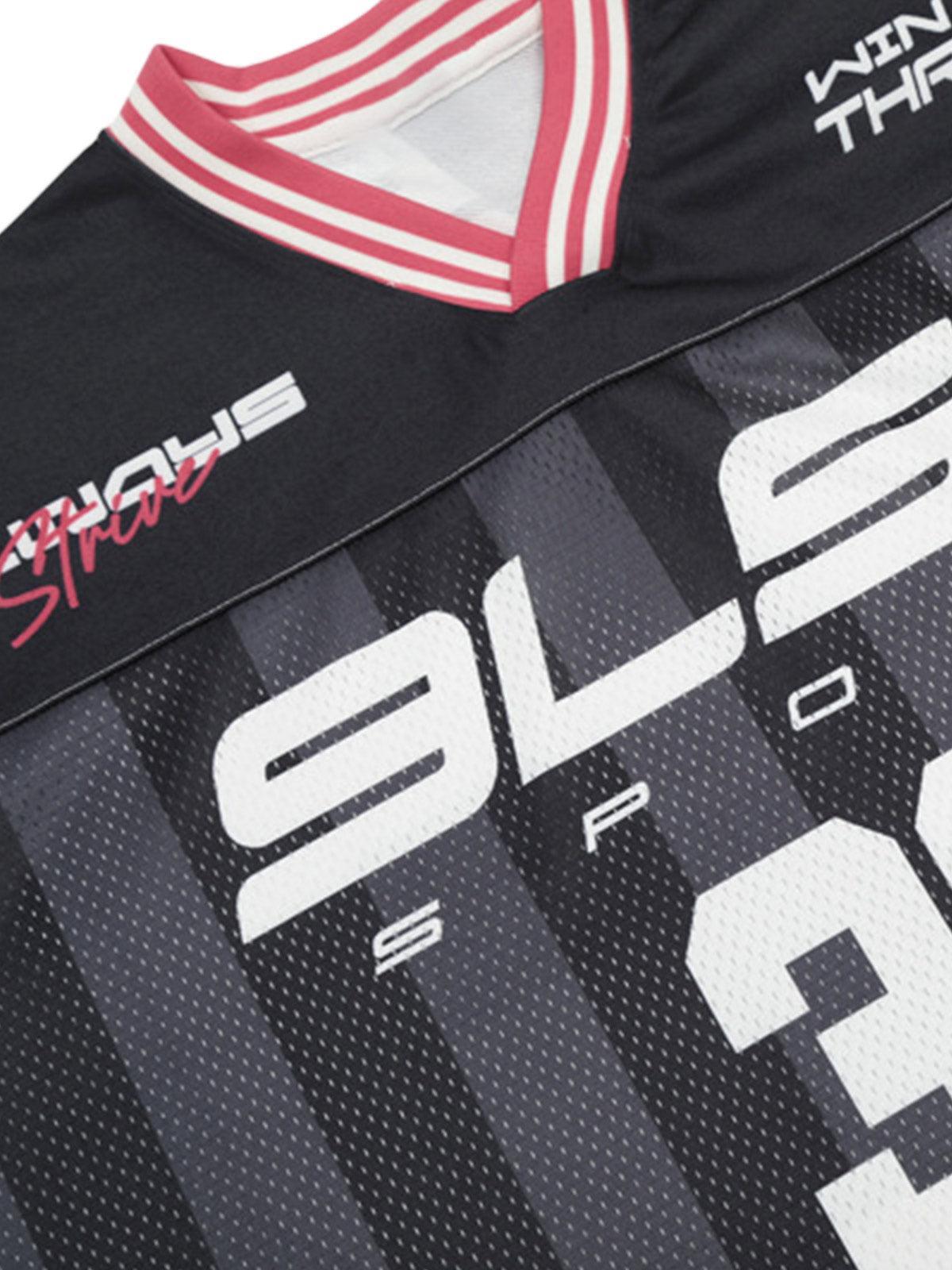 Concert Outfit Sport Jersey V-Neck T-Shirt Concert Outfit Sport Jersey V-Neck T-Shirt