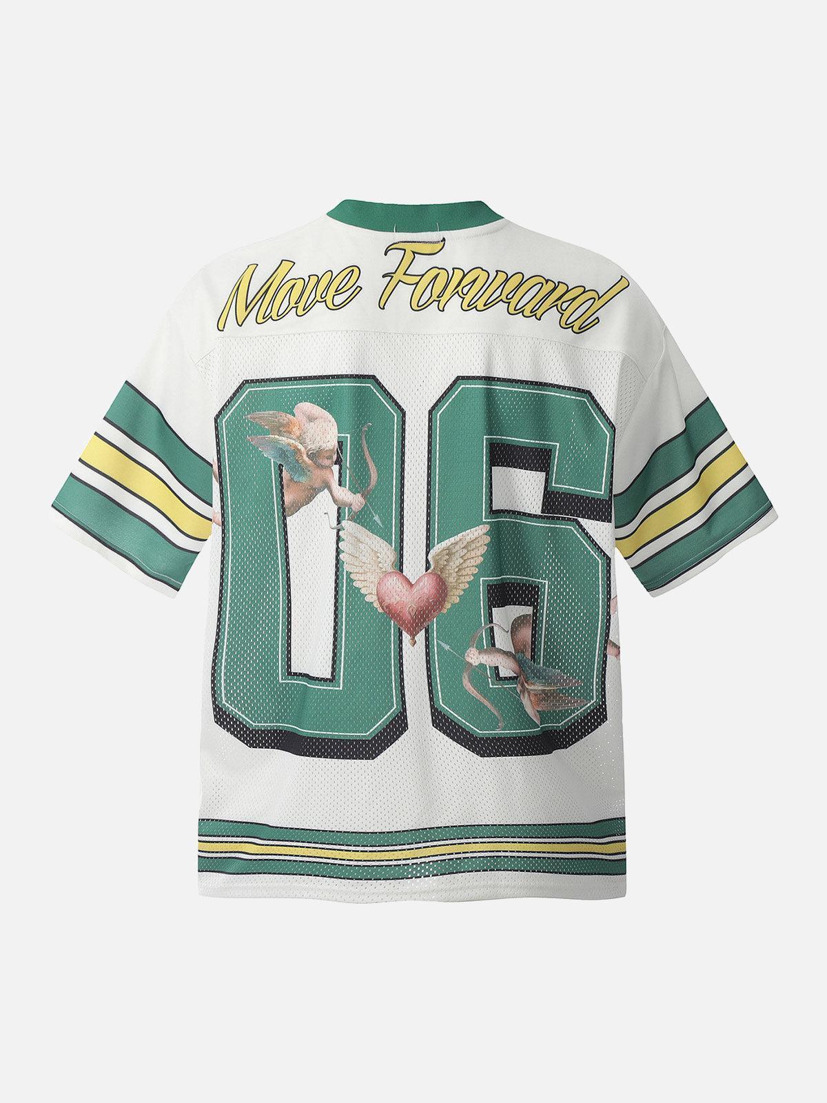 Concert Outfit Sports Jersey V-Neck T-Shirt Concert Outfit Sports Jersey V-Neck T-Shirt