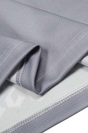 Concert Outfit Sports Patchwork Jersey Letter Print T-Shirt