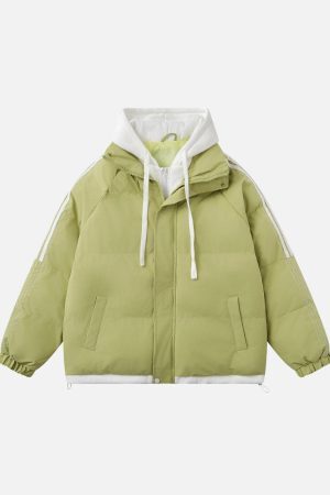 Concert Outfit Spring Duo Tone Coat