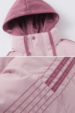 Concert Outfit Spring Duo Tone Coat