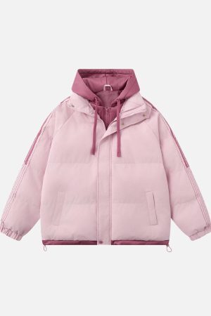 Concert Outfit Spring Duo Tone Coat