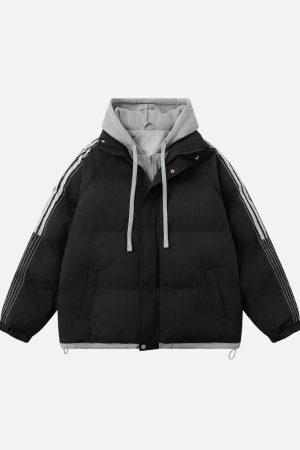 Concert Outfit Spring Duo Tone Coat