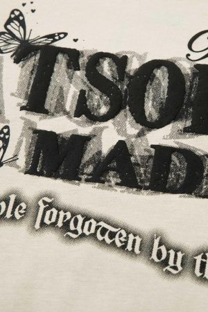 Concert Outfit Star Chain Butterfly Long Sleeve T-Shirt