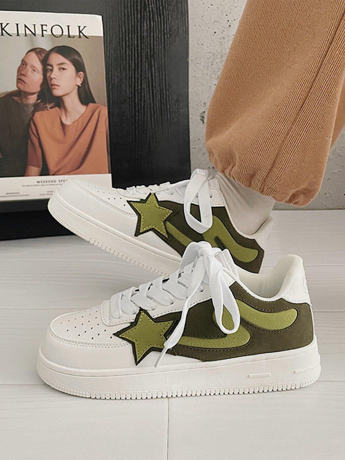 Concert Outfit Star Color Matching Casual Shoes Concert Outfit Star Color Matching Casual Shoes