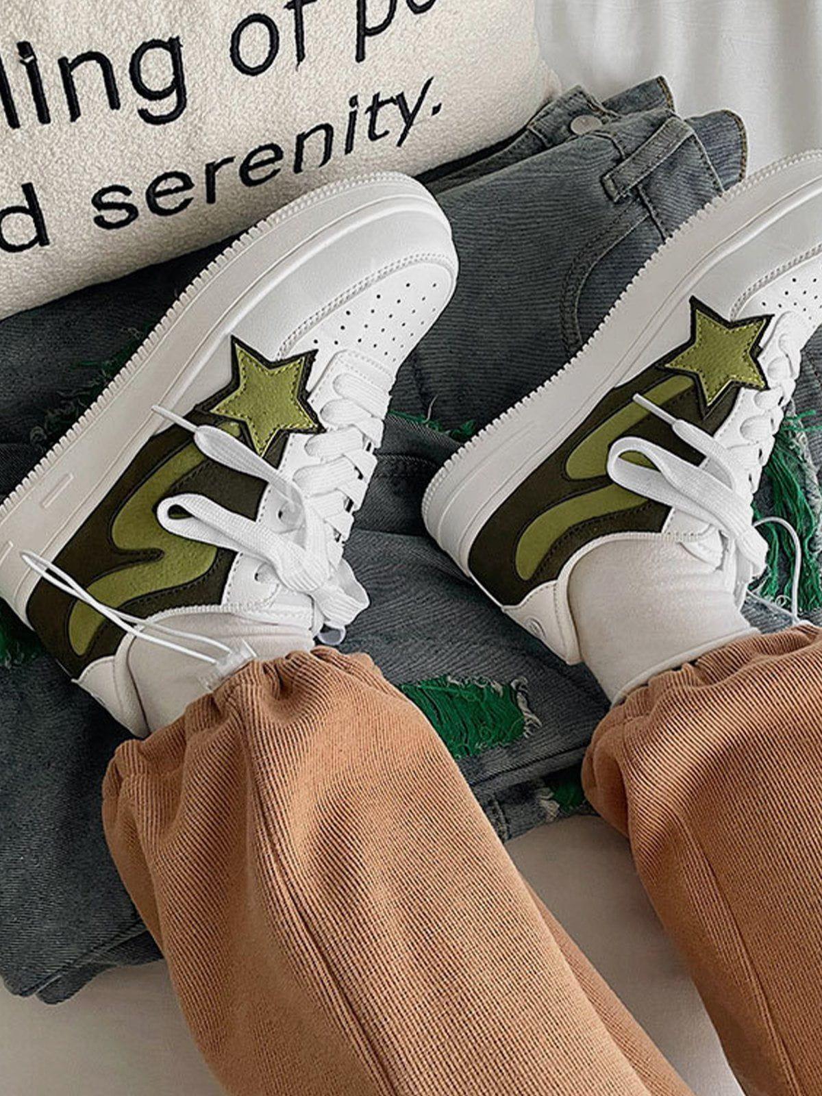 Concert Outfit Star Color Matching Casual Shoes Concert Outfit Star Color Matching Casual Shoes