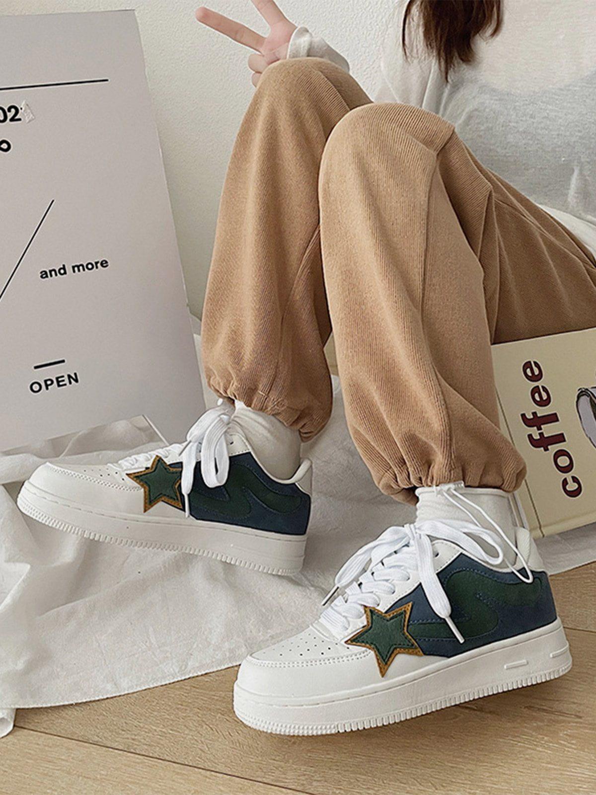 Concert Outfit Star Color Matching Casual Shoes Concert Outfit Star Color Matching Casual Shoes