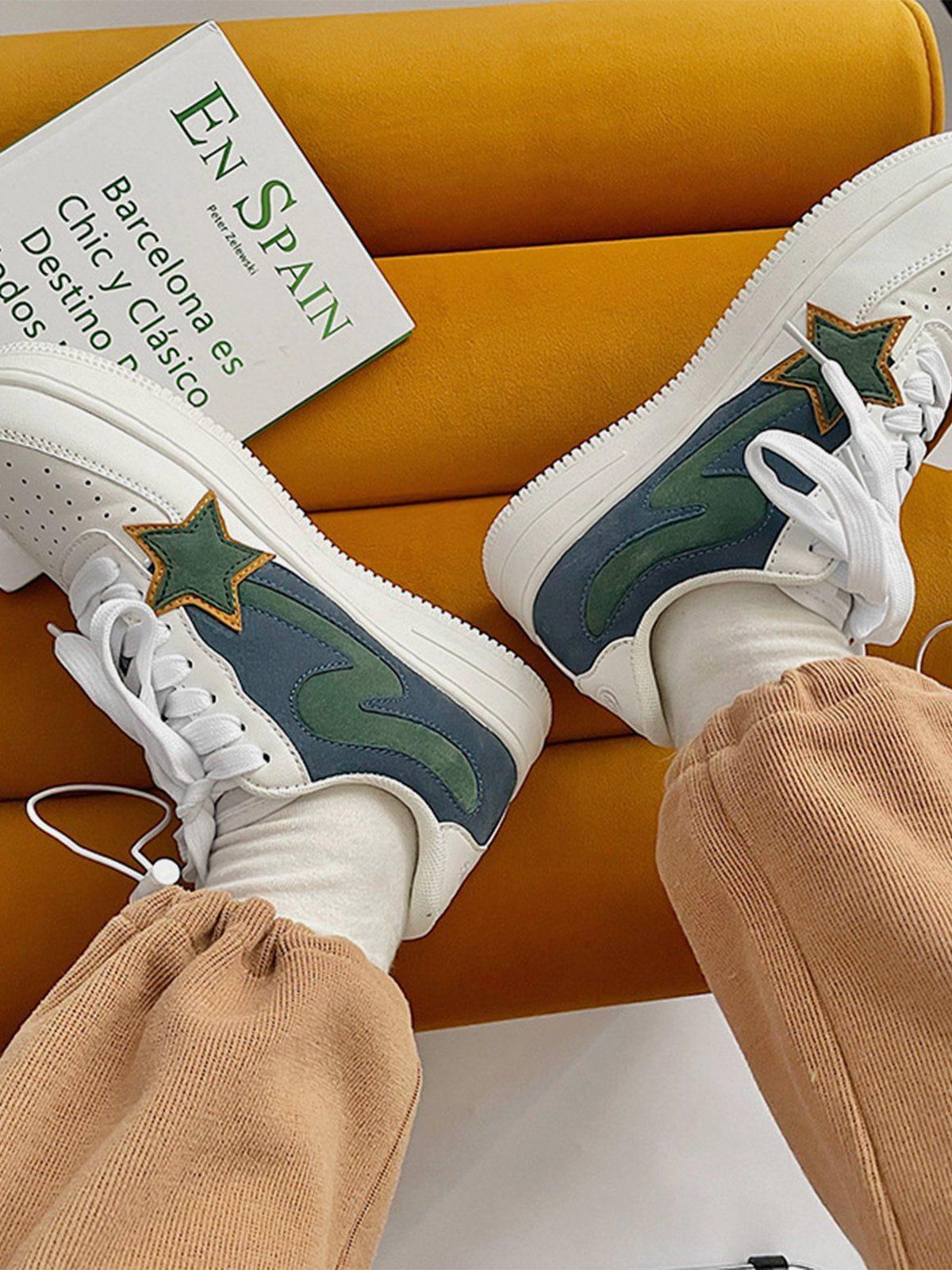 Concert Outfit Star Color Matching Casual Shoes Concert Outfit Star Color Matching Casual Shoes