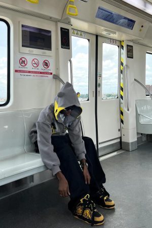 Concert Outfit Star Embroidered Hooded Sweatshirt