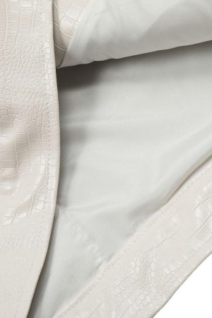 Concert Outfit Star Embroidered PU Leather Jacket