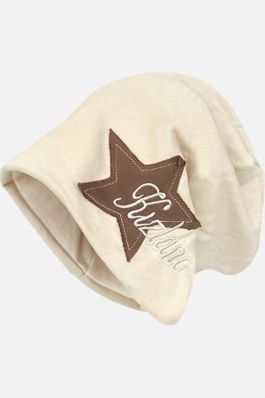 Concert Outfit Star Embroidered Wrap Hat
