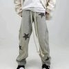 Concert Outfit Star Embroidery Jeans