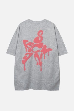 Concert Outfit Star Foam Print Tee