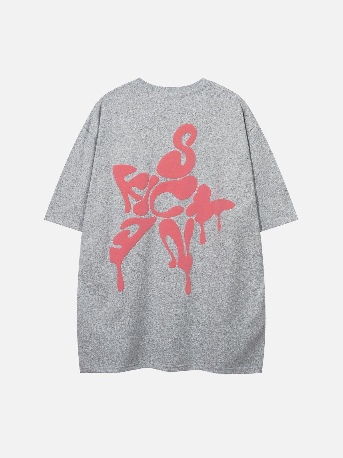 Concert Outfit Star Foam Print Tee Concert Outfit Star Foam Print Tee