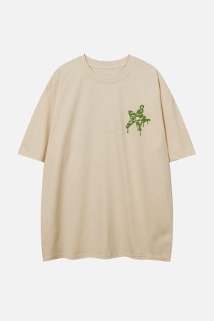 Concert Outfit Star Foam Print Tee