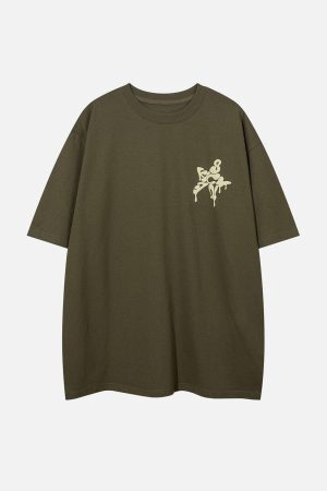 Concert Outfit Star Foam Print Tee