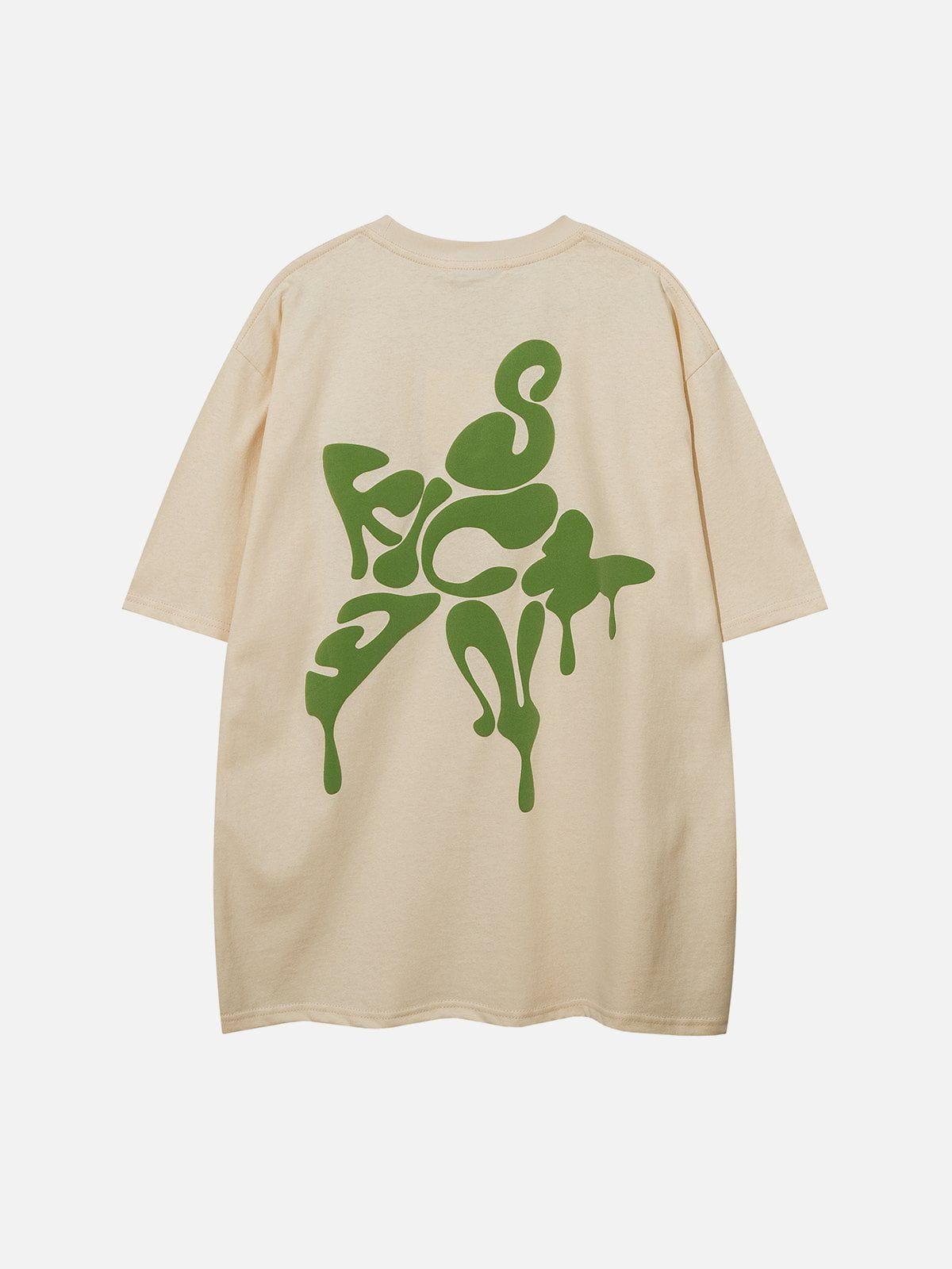 Concert Outfit Star Foam Print Tee Concert Outfit Star Foam Print Tee