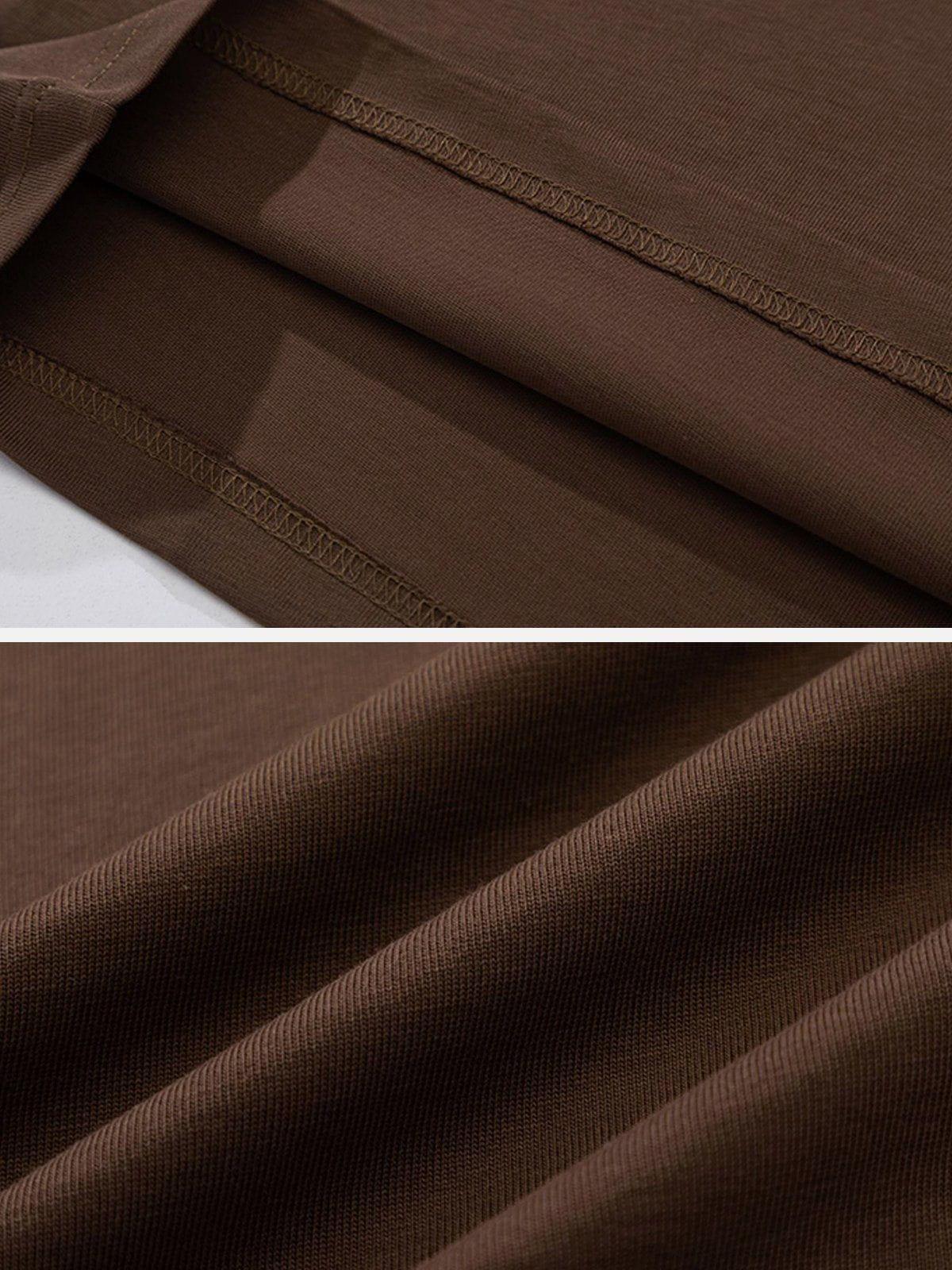 Concert Outfit Star Gothic Leeter Print Tee Concert Outfit Star Gothic Leeter Print Tee