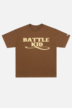 Concert Outfit Star Letter Print Tee