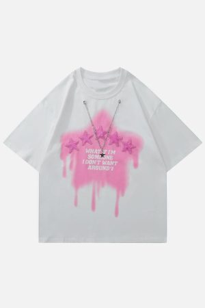 Concert Outfit Star Necklace Tee
