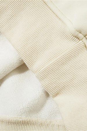 Concert Outfit Star Patch Embroidered Hooded Fleece Sweatshirt