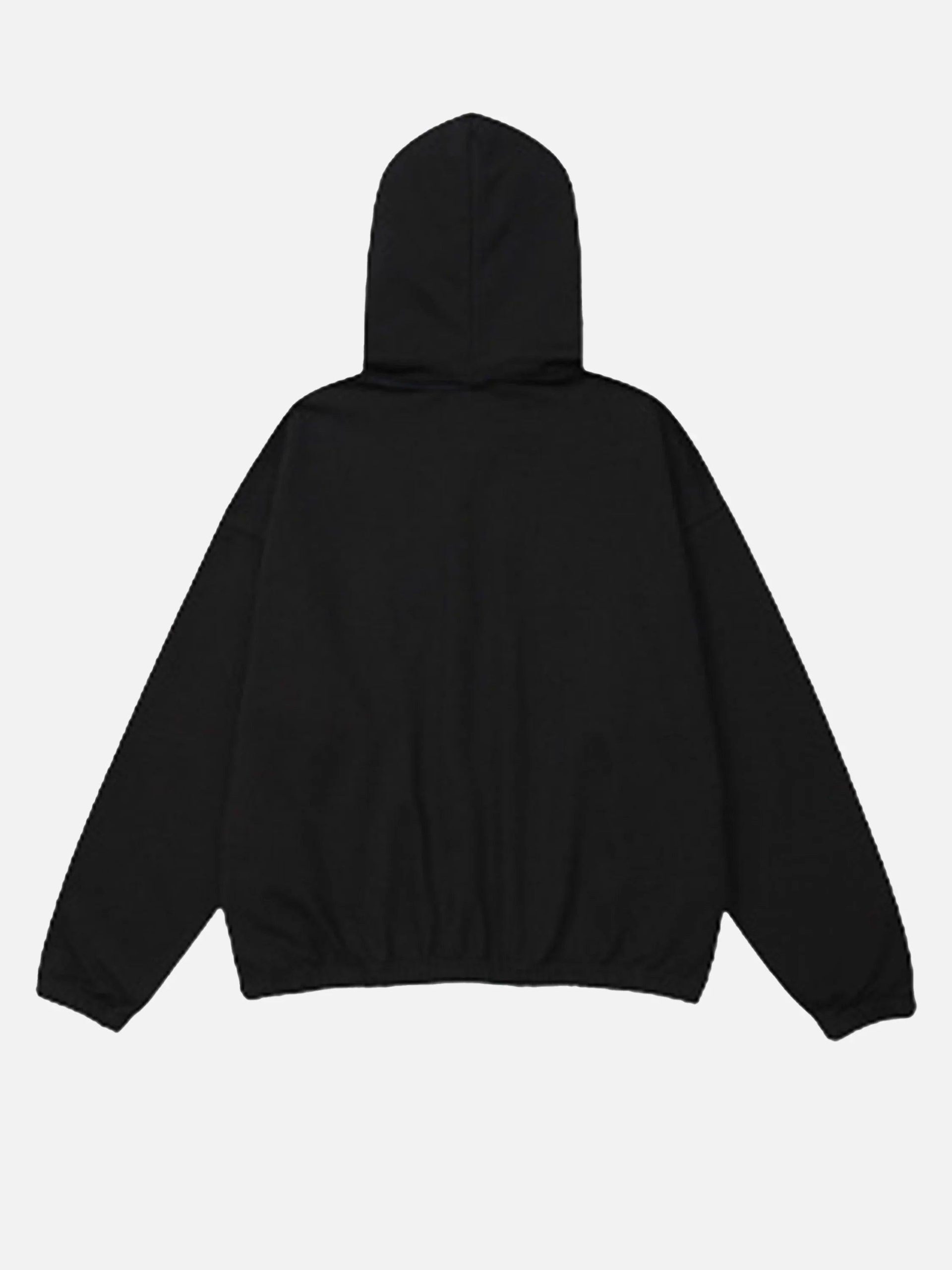 Concert Outfit Star Patchwork Half-Zip Hoodie Concert Outfit Star Patchwork Half-Zip Hoodie