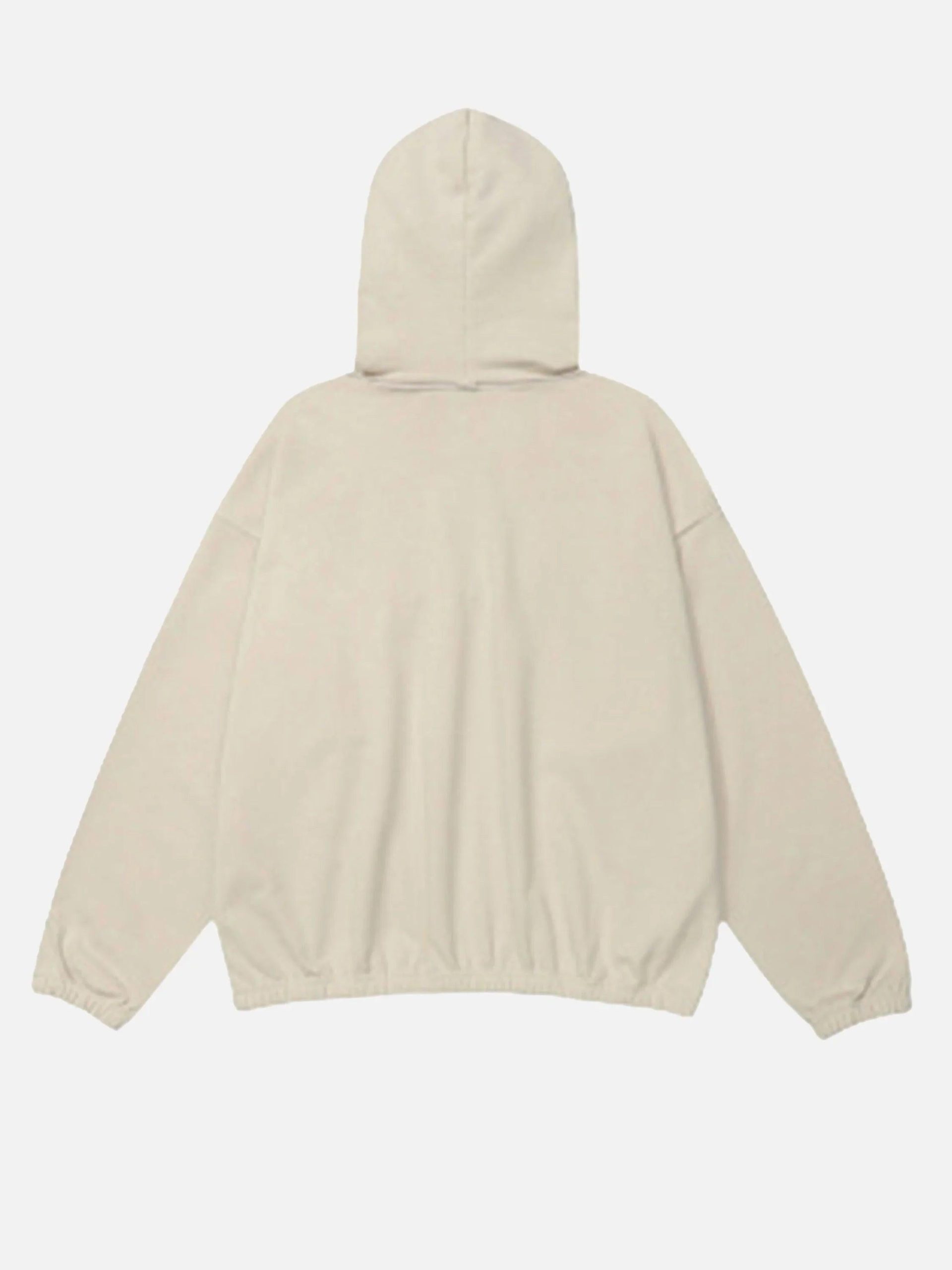 Concert Outfit Star Patchwork Half-Zip Hoodie Concert Outfit Star Patchwork Half-Zip Hoodie