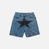 Concert Outfit Star Patchwork Jorts