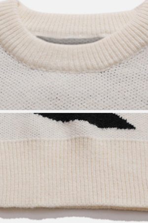 Concert Outfit Star Pattern Sweater